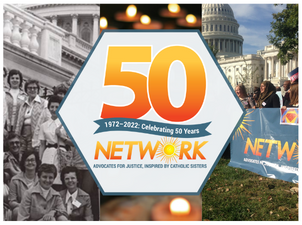 NETWORK Lobby Celebrates 50 years of Seeking Justice Through Federal Advocacy with Justice Ablaze