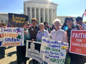 The Power of Spirit-Filled Organizing - Living Out Sister Spirit at the Supreme Court in Support of Dreamers