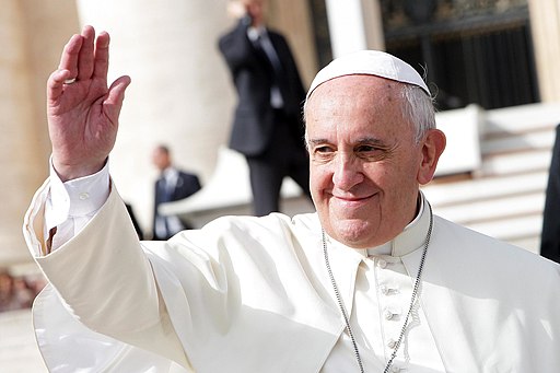 Pope Francis in 2016. Photo by Long Thiên via Wikimedia Commons