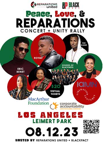 Reparations United Rally Concertgoers Send an H.R.40 Action Alert