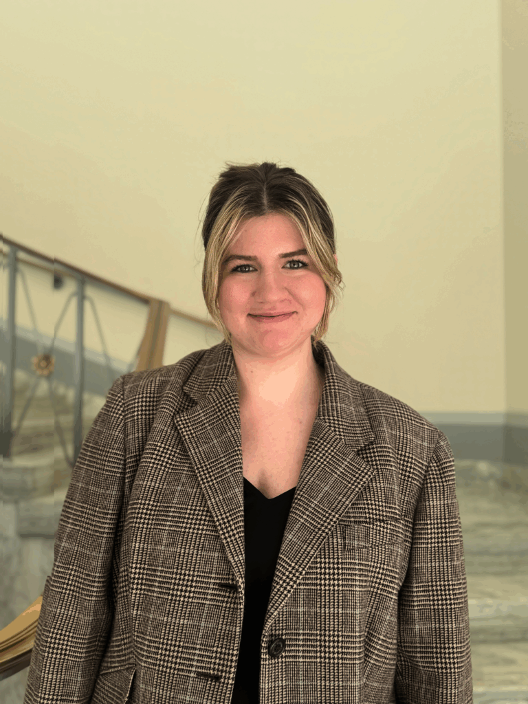 Theresa Lindberg, a 2025 Sr. Carol Coston Fellow in NETWORK's Young Advocates Leadership Lab (Y.A.L.L.)