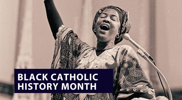 Sr. Thea Bowman in a featured image for Black Catholic History Month