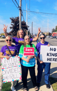 L2R--Elizabeth Reiter, Stas Krukowski, Sr. Sharon Havelak, Sr. Pat Gardner in Toledo, OH