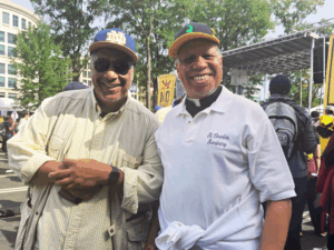 Ralph McCloud and Fr. Bozeman, SSJ
