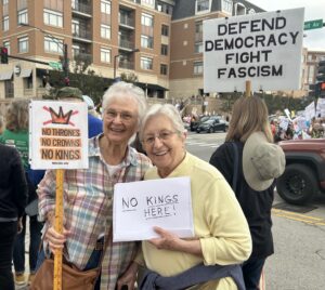 Sr. Sharon Glumb, SLW & Sr. Colette Fahrner, SLW