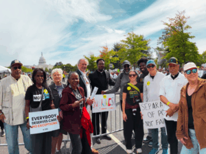 St. Augustine& Holy Trinity Catholics with Rev. Delonte Gholston, a No Kings speaker