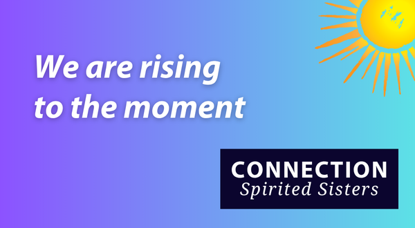 We are rising to the moment